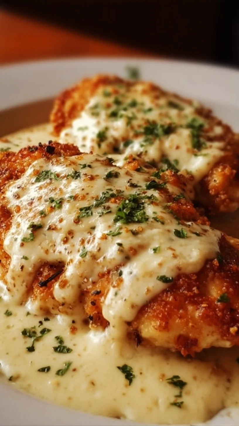 Longhorn Steakhouse Parmesan Chicken dish served with sides