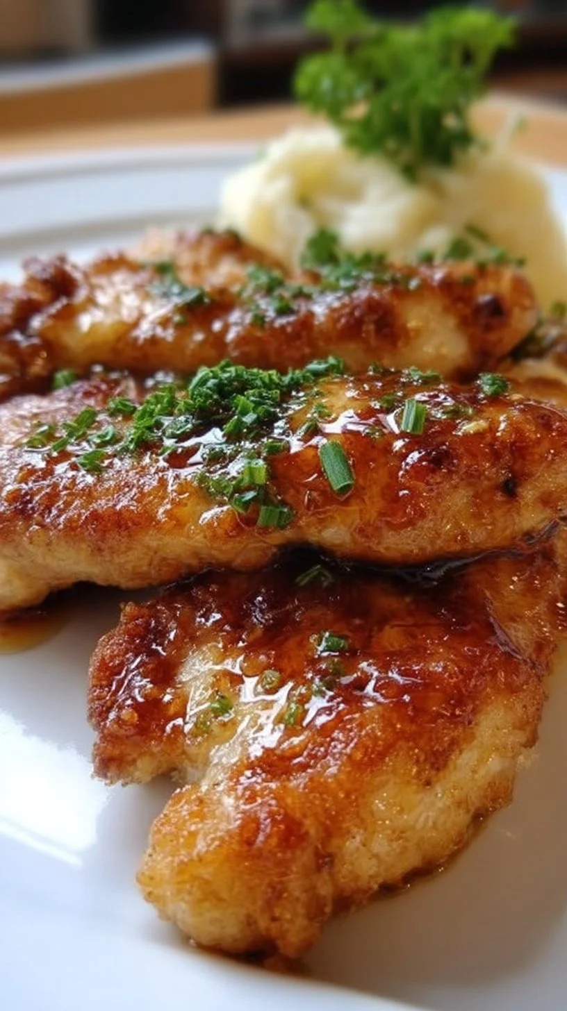 Tender melt-in-your-mouth chicken breast slices on a plate