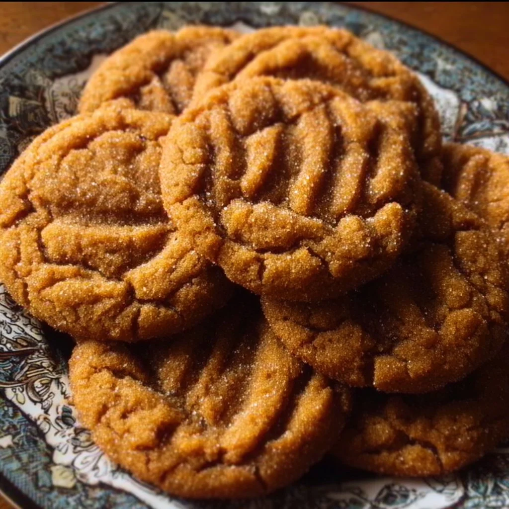 Homemade Maple Pumpkin Cookies with icing on a rustic wooden table.
