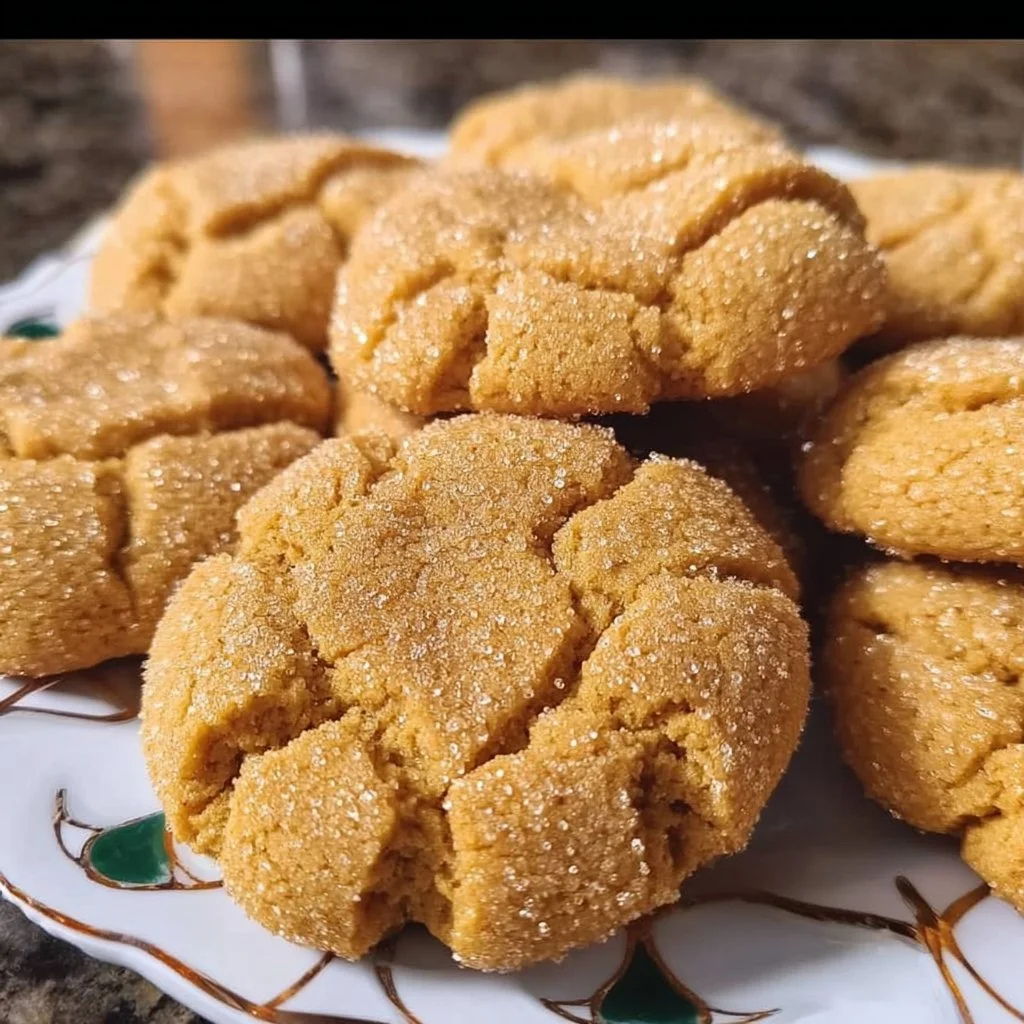 Freshly baked Pumpkin Sugar Cookies decorated with fall spices